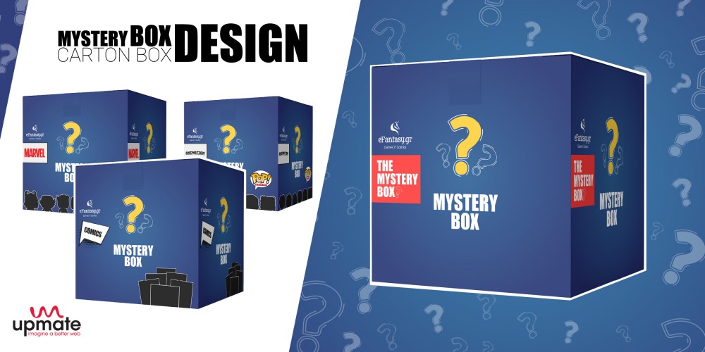 Σχεδιασμός Carton Box για το Mystery Box του eFantasy.gr